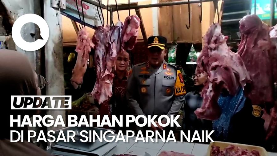 Video: Tim Satgas Pangan Tasikmalaya Sidak Pasar Singaparna Jelang Lebaran