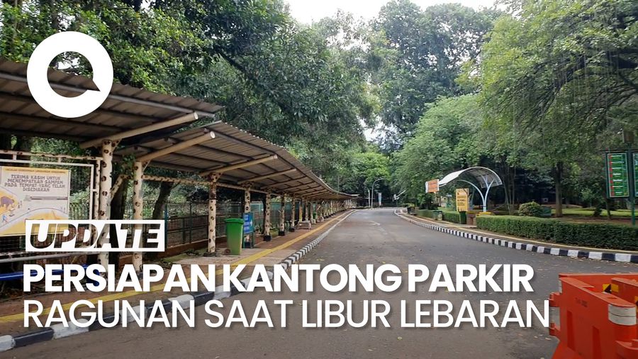 Video: Antisipasi Lonjakan Pengunjung Saat Lebaran, Ragunan Siapkan Kantong Parkir