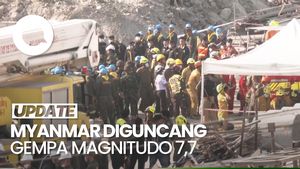 Video: Gempa M 7,7 Guncang Myanmar, 3 Warga Bangkok Tewas