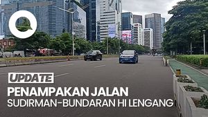Video: H-3 Lebaran, Jalan Sudirman-Bundaran HI Terpantau Lengang