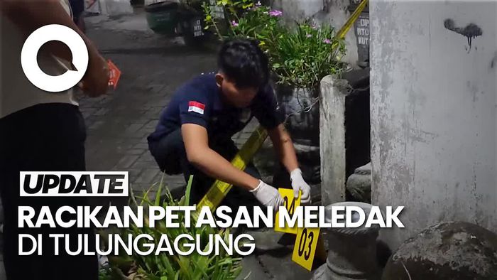 Video: Racikan Bubuk Petasan Meledak, Remaja Tulungagung Alami Luka Bakar