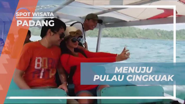 Menelusuri Pulau Cingkuak dari Pantai Carocok, Padang