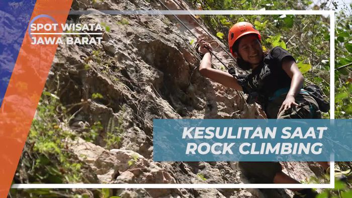 Menghadapi Kesulitan Saat Mendaki di Tebing Karang Lenang, Jawa Barat