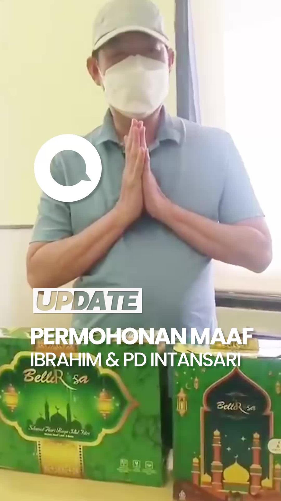 Permohonan Maaf Ibrahim dan PD Intansari atas Tindakan Peniruan Produk Merek Bellarosa