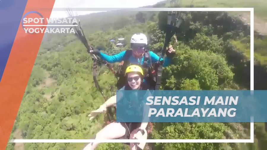 Bermain Paralayang dan Menikmati Pemandangan Menakjubkan di Yogyakarta