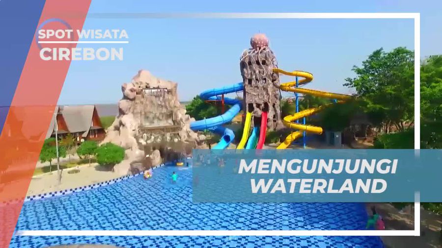 Berenang dan Bersenang-Senang di Waterland Cirebon yang Ceria