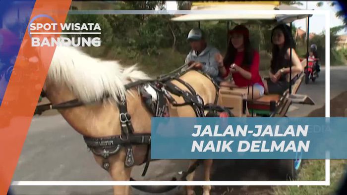 Mengelilingi Kota Naik Delman di Bandung