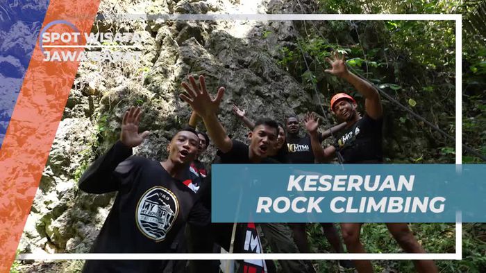 Merasakan Keseruan Mendaki di Tebing Karang Lenang, Jawa Barat