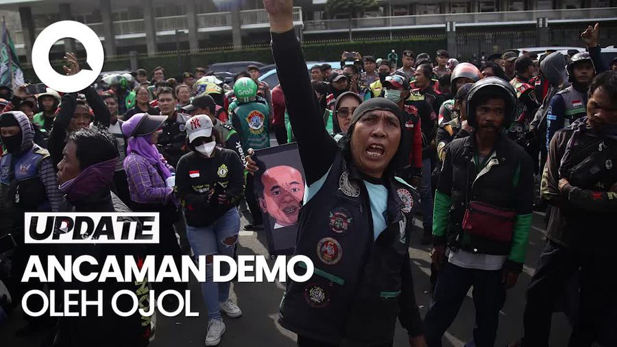 Video: Ojek Online Bakal Demo Besar Setelah Lebaran di Jakarta