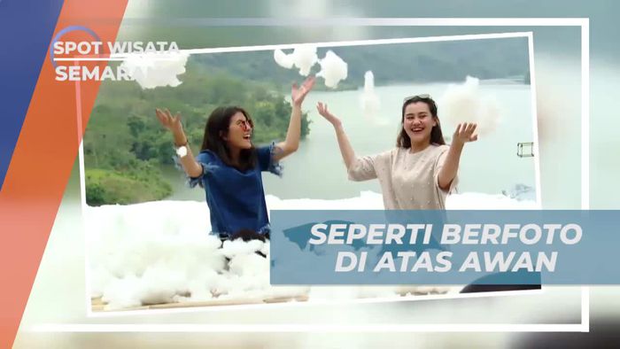 Bersaal Sambil Berfoto Seakan Berada di Atas Awan, Semarang