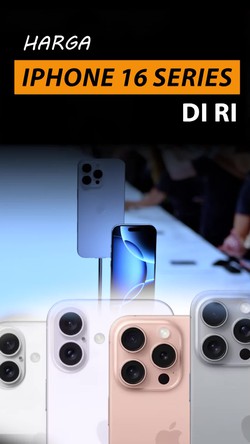 Video: Daftar Harga Resmi iPhone 16 Series di Indonesia