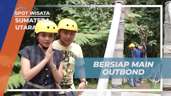 Bermain Outbound Seru di Adventure Zone, Sumatera Utara