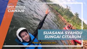 Menikmati Suasana Syahdu Saat Berenang di Sungai Citarum, Cianjur