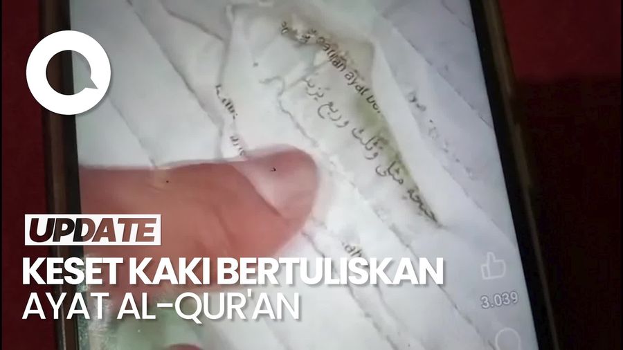 Video Keset Kaki Bertuliskan Ayat Al-Quran di Bolsel, MUI Sulut Minta Polisi Usut