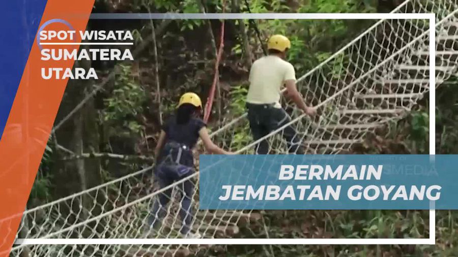 Menghadapi Tantangan di Jembatan Goyang, Sumatera Utara