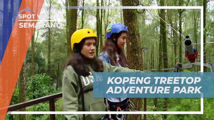 Bermain Outbound yang Seru di Kopeng Alam Wisata, Semarang