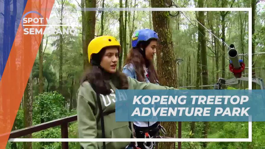Bermain Outbound yang Seru di Kopeng Alam Wisata, Semarang