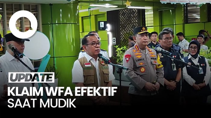  Video Menko Pratikno Sebut Kebijakan WFA Efektif Mengurai Pemudik