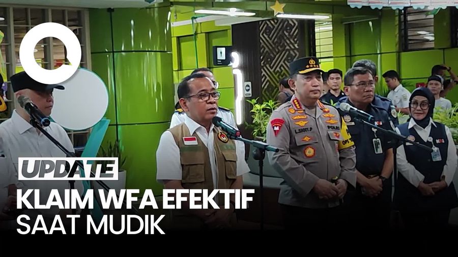 Video Menko Pratikno Sebut Kebijakan WFA Efektif Mengurai Pemudik