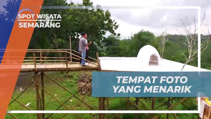 Menemukan Tempat Foto Menarik di Goa Kreo, Semarang