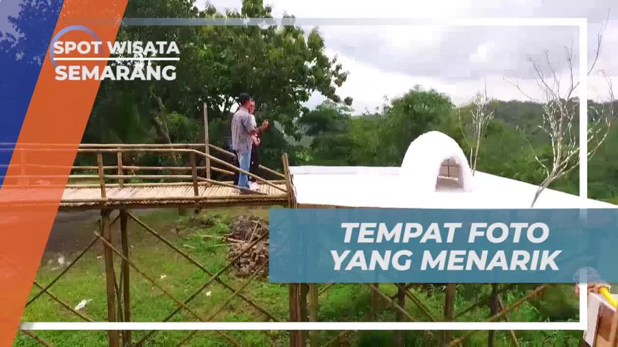 Menemukan Tempat Foto Menarik di Goa Kreo, Semarang