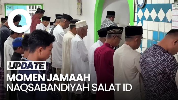 Video: Jemaah Naqsabandiyah Padang Salat Idul Fitri Hari ini