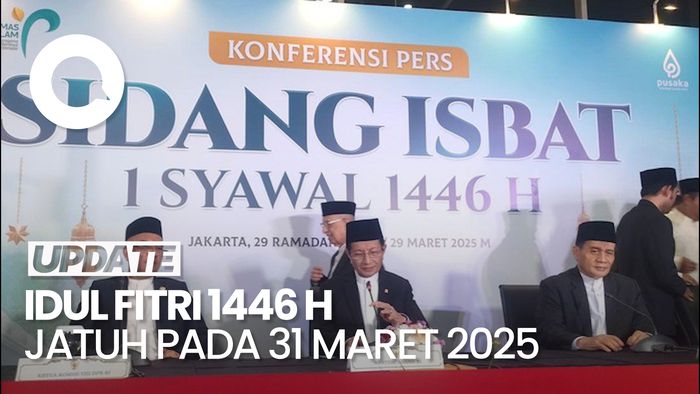 Video: Pemerintah Tetapkan Idul Fitri 1 Syawal 1446 H Jatuh Pada 31 Maret 2025
