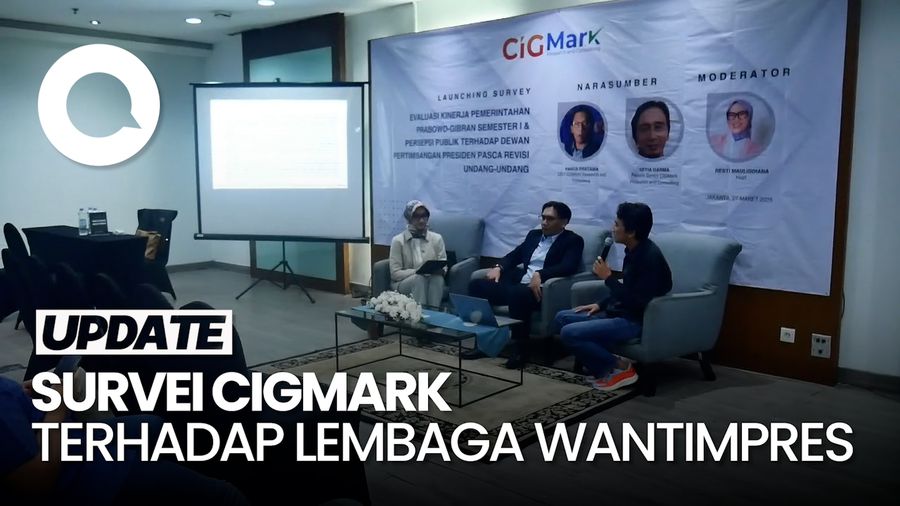 Video: Survei CIGMark Sebut Jokowi Layak Jadi Ketua Wantimpres, Apa Alasannya?