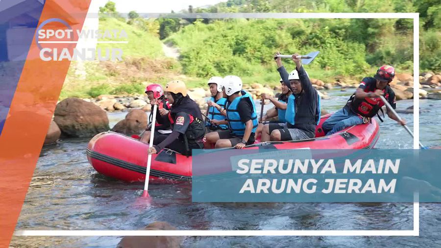 Menghadirkan Keseruan Saat Bermain Arung Jeram di Sungai Citarum, Cianjur
