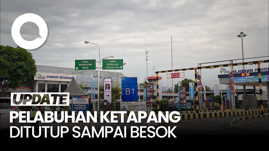 Video: Pelabuhan Ketapang Masih Ditutup Selama Nyepi