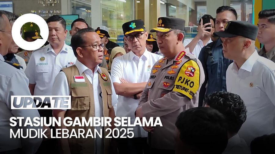 Video Mudik Lebaran 2025, Kapolri: Tidak Ada Kejahatan di Stasiun Gambir