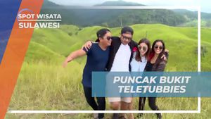 Mencapai Puncak Bukit Teletubbies untuk Mengabadikan Momen Indah, Sulawesi Tengah