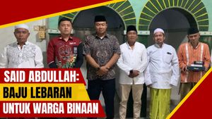 Said Abdullah Berbagi Kebahagiaan, Baju Lebaran untuk Warga Binaan Sumenep