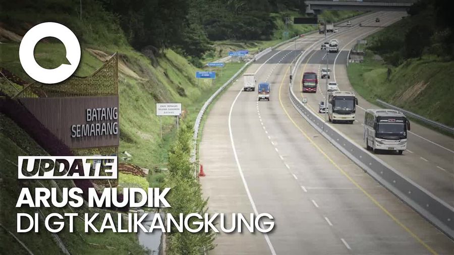 Video: H-1 Lebaran, GT Kalikangkung Terpantau Lancar