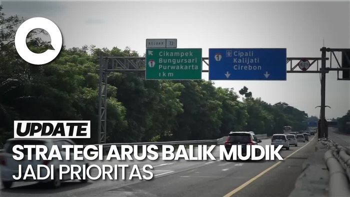 Video: One Way Nasional Mudik Selesai, Arus Balik Kini Jadi Prioritas