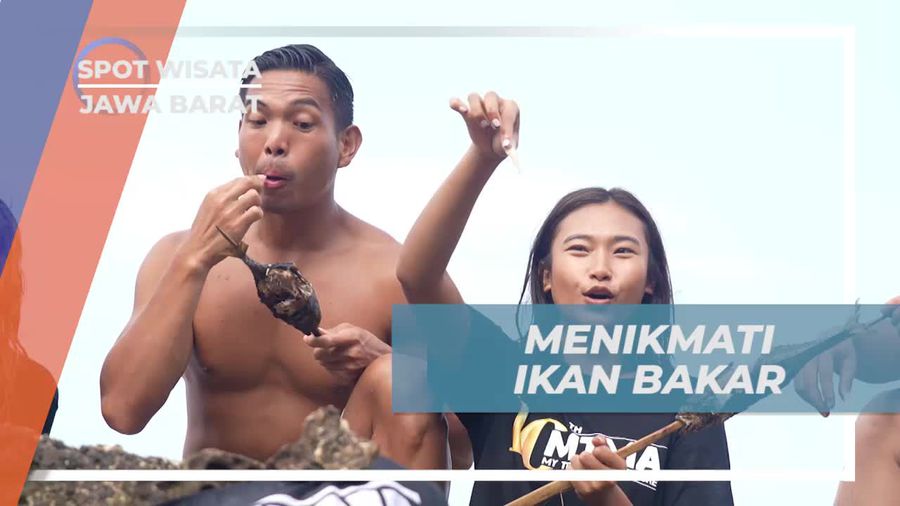 Nikmati Kelezatan Ikan Bakar di Pinggir Pantai Karang Tawulan, Jawa Barat