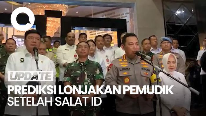 Video: Polri Prediksi Akan Ada Lonjakan Pemudik Setelah Salat Id