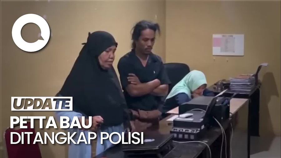 Video: Polisi Jemput Paksa Pimpinan Aliran Sesat Petta Bau di Maros Sulsel