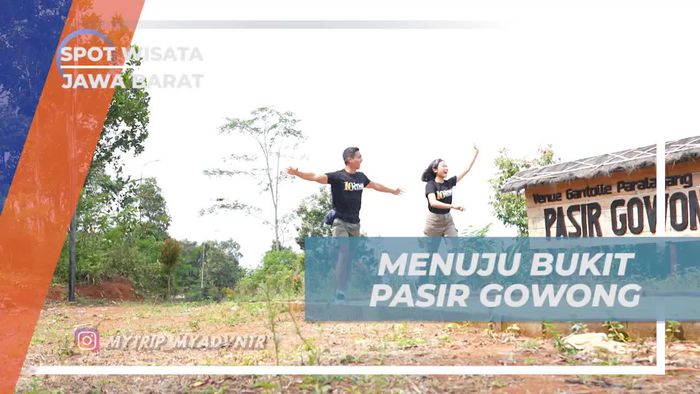 Mendaki Bukit Pasir Gowong untuk Menikmati Pemandangan Indah, Jawa Barat