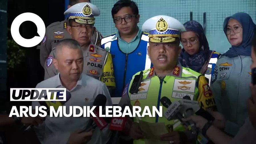Video Kakorlantas Bicara Arus Mudik, Sebut 1,4 Juta Kendaraan Tinggalkan Jakarta