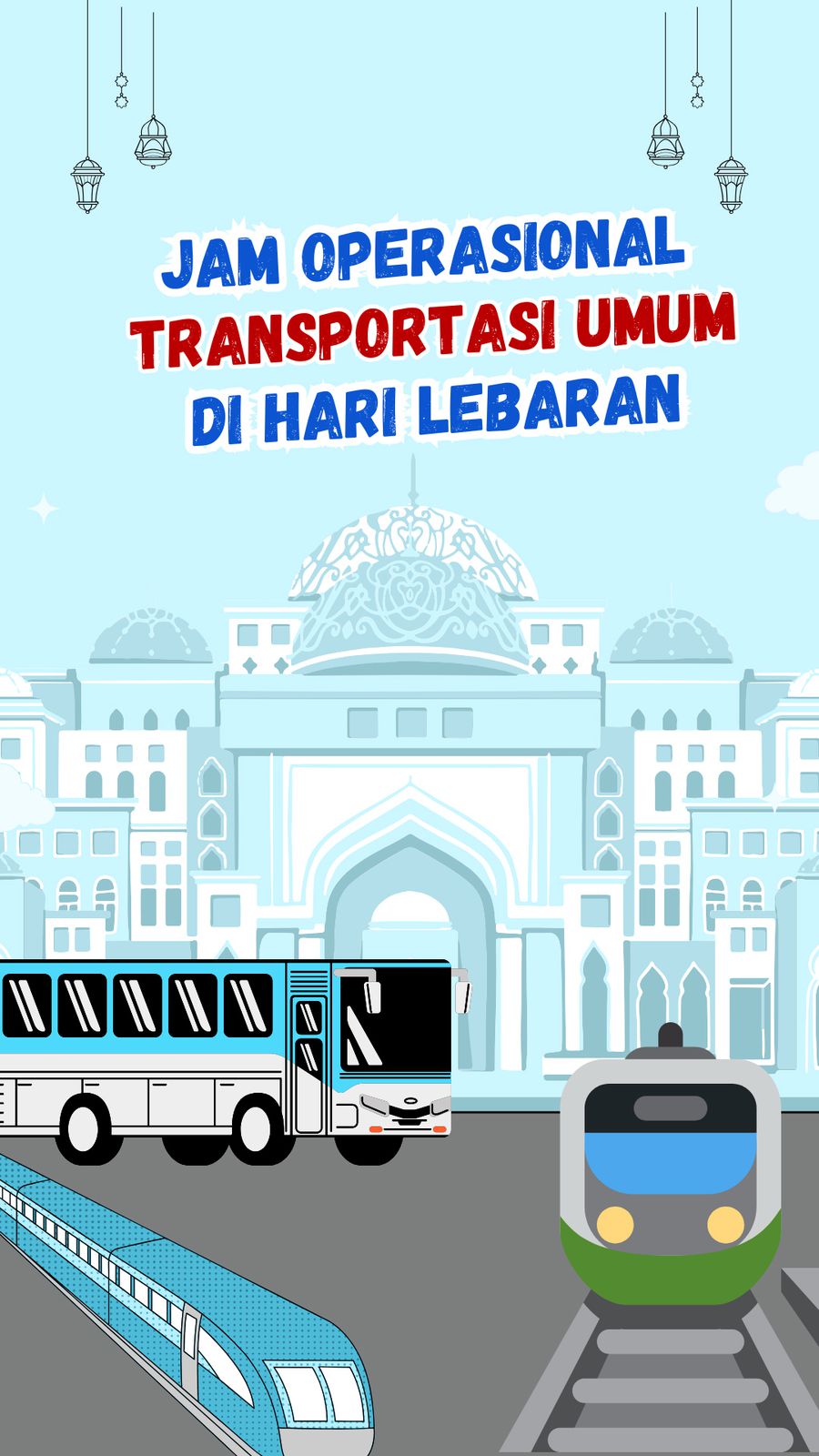 Video: Catat Jam Operasional KRL hingga Transjakarta saat Lebaran
