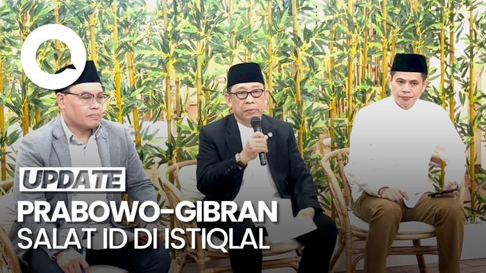 Video: Prabowo-Gibran Akan Salat Idul Fitri di Masjid Istiqlal 