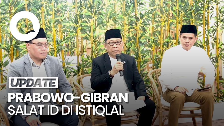 Video: Prabowo-Gibran Akan Salat Idul Fitri di Masjid Istiqlal 