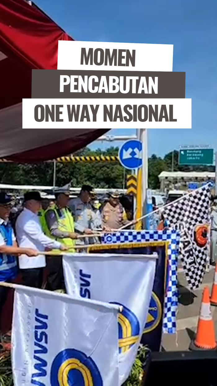 Video: Momen Pencabutan Rekayasa Lalin One Way Nasional 