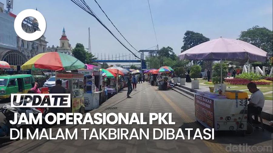 Video: Pemerintah Bogor Batasi Jam Operasional PKL di Malam Takbiran