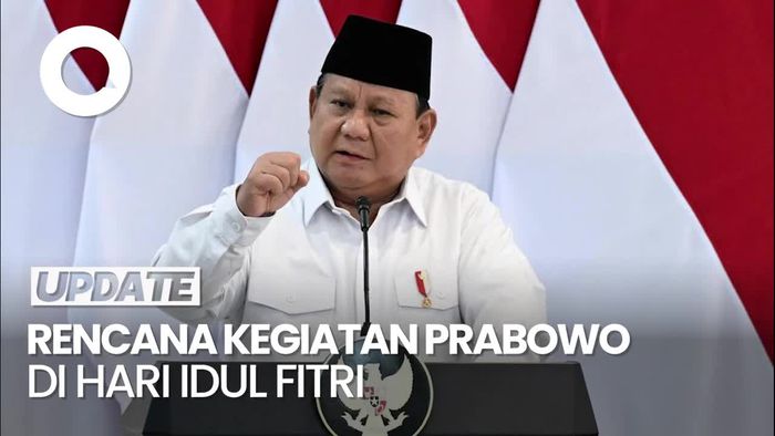 Video Prabowo Bakal Salat Id di Masjid Istiqlal, Lanjut Open House di Istana