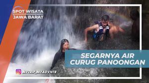 Bermain Air Segar di Curug Panoongan yang Menakjubkan, Jawa Barat