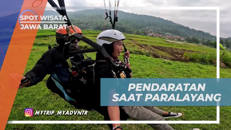 Teknik Pendaratan Paralayang yang Seru di Bukit Pasir Gowong, Jawa Barat