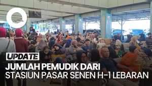Video: 26 Ribu Pemudik dari Stasiun Pasar Senen Siang Ini 
