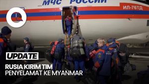 Video: Rusia Kirim Tim Penyelamat ke Myanmar yang Dilanda Gempa